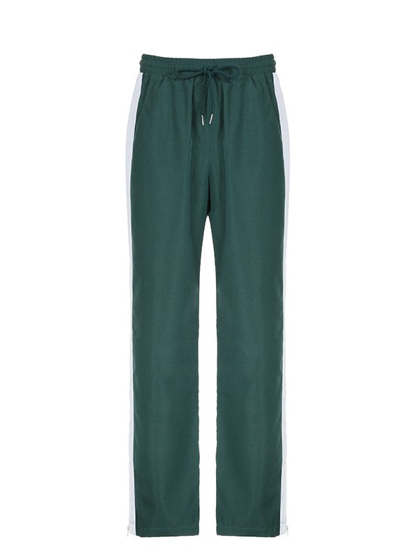 Vintage Striped Tracksuit Set