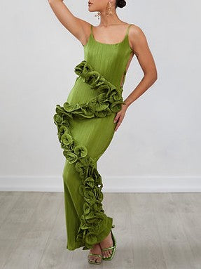 Emerald Bloom Gown