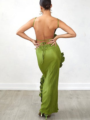 Emerald Bloom Gown