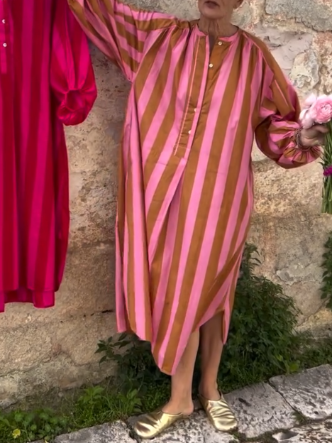 Striped Maxi Dress