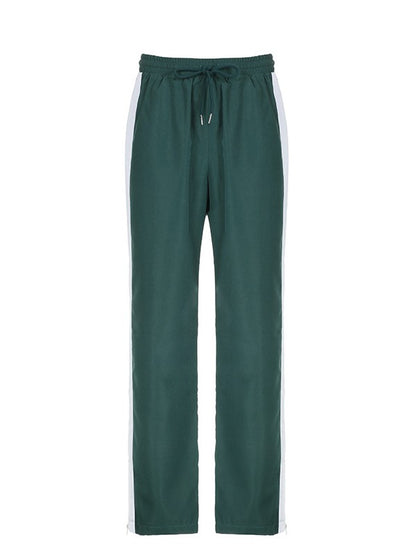 Vintage Striped Tracksuit Set