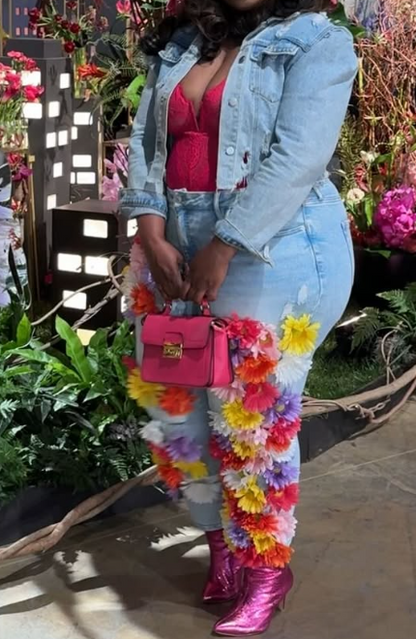 The DIY Gerbera Jeans