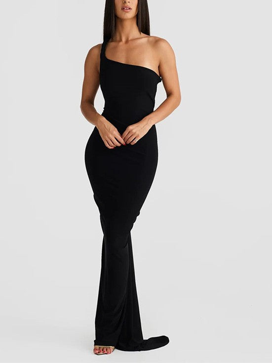 Twisted Halter Maxi Dress